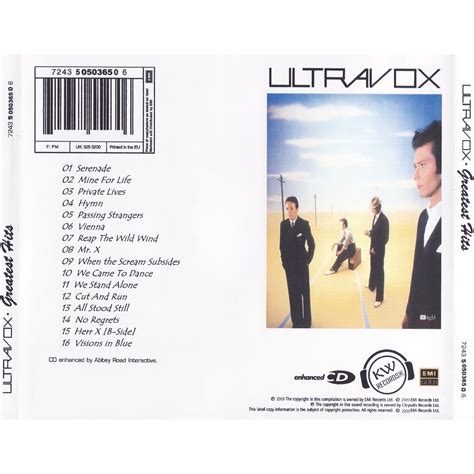 ultravox greatest hits.